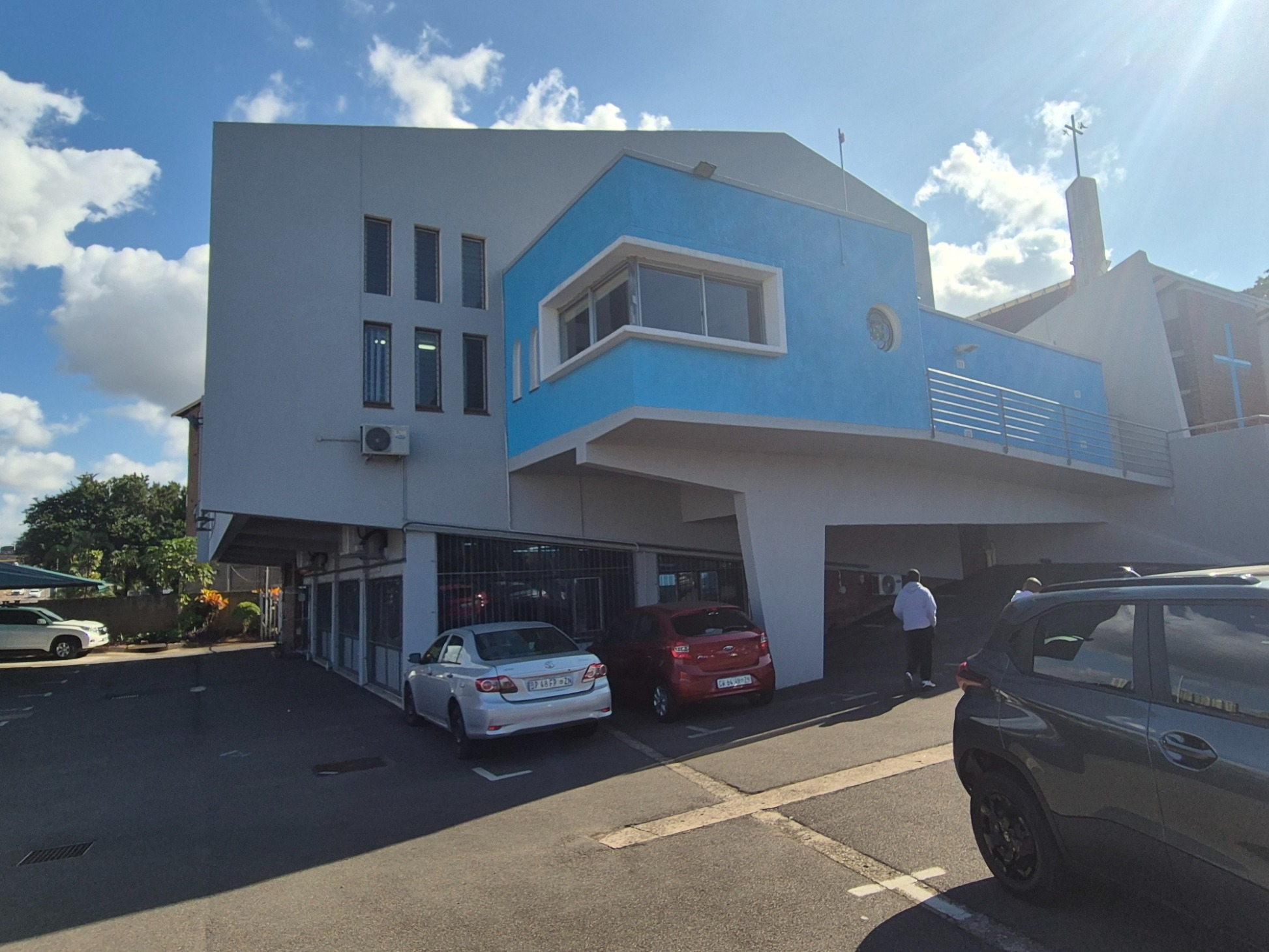 Office block, east elevation